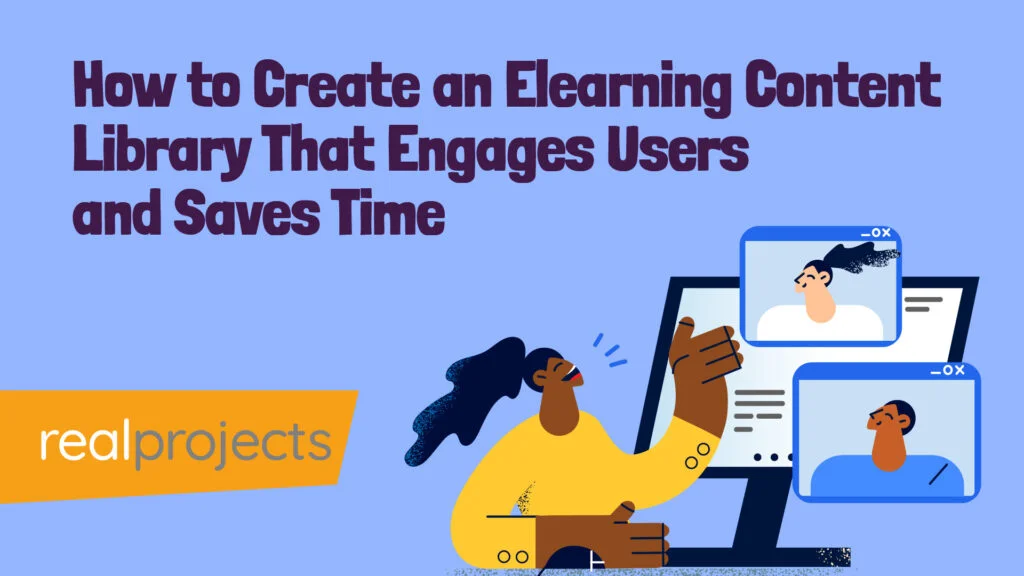 create elearning content library that engages users